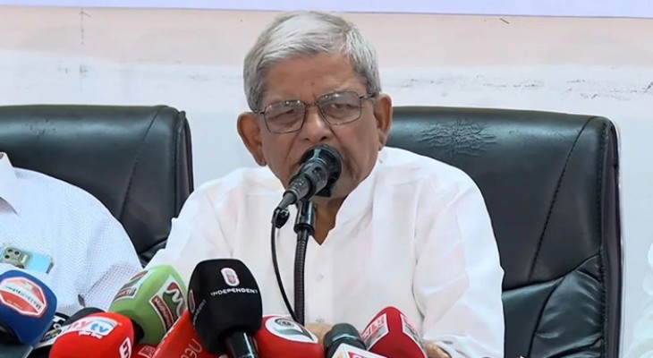 গণতন্ত্রকে ধ্বংস করার চক্রান্ত চলছে: মির্জা ফখরুল